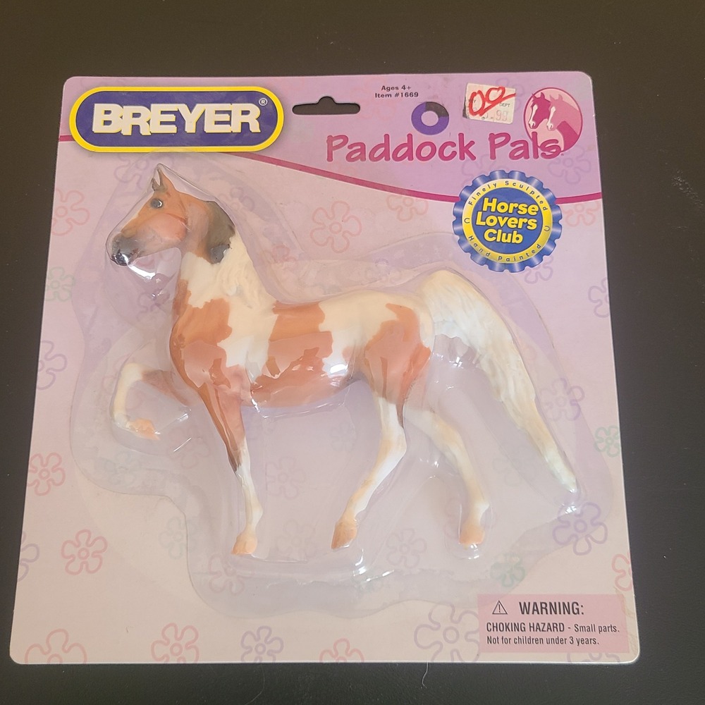 Breyer Paddock Pals American Saddlebred Pinto Horse 1669 New 2007 1:24 Scale